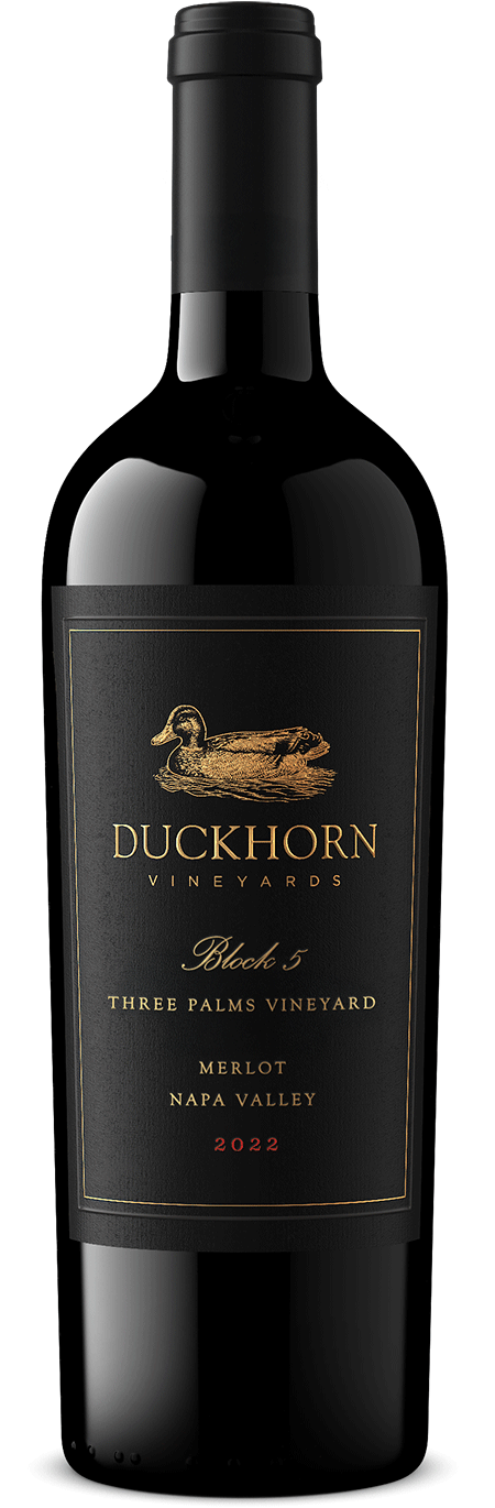 2022 Duckhorn Vineyards Napa Valley Merlot Three Palms Vineyard - Block 5