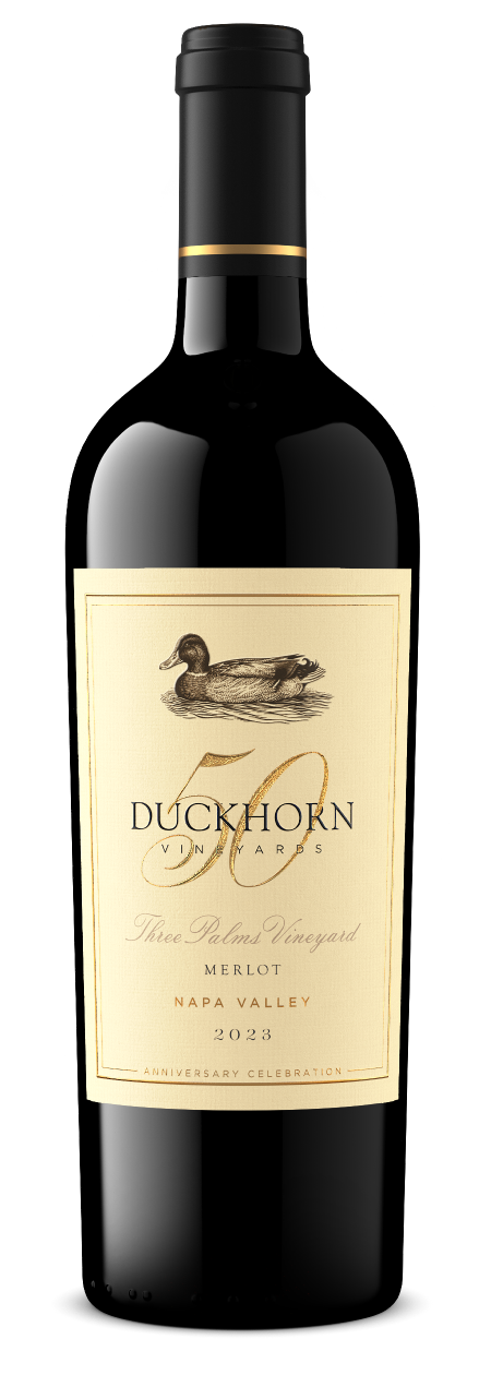 2023 Duckhorn Vineyards 50th Anniversary Napa Valley Merlot Three Palms Vineyard