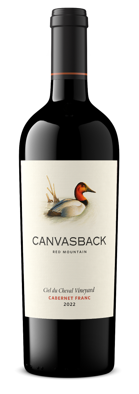 2022 Canvasback Red Mountain Cabernet Franc Ciel du Cheval Vineyard