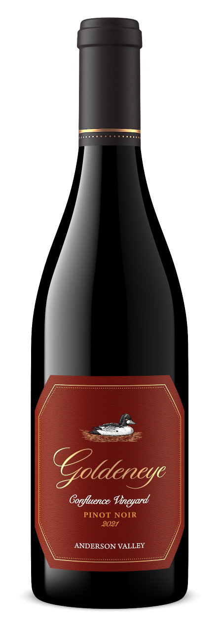 2021 Goldeneye Anderson Valley Pinot Noir Confluence Vineyard