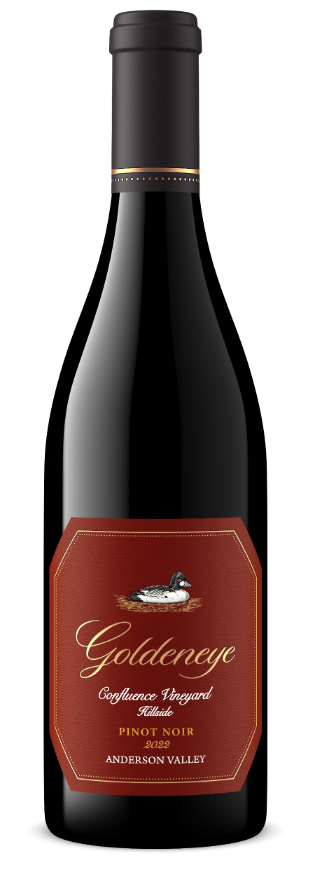 2022 Goldeneye Anderson Valley Pinot Noir Confluence Vineyard - Hillside