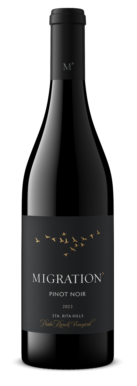 2022 Migration Sta. Rita Hills Pinot Noir Peake Ranch Vineyard